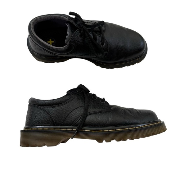 DR. MARTEN'S Leather Men’s Ashfeld Oxford Utility Shoe Black Size 10 - Picture 3 of 16